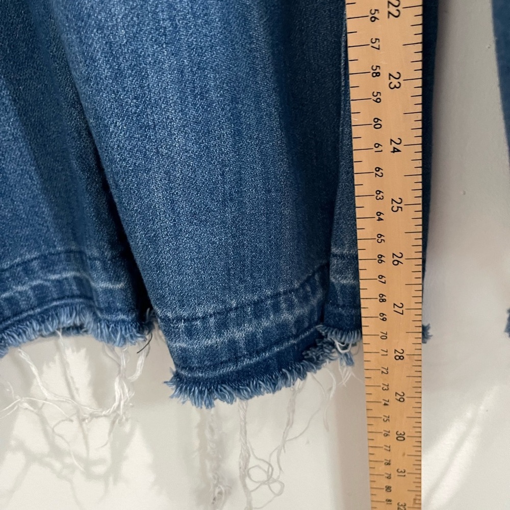 Free People Blue Flare & Wide Leg Jeans - Picture 6 of 10